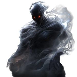 Evil Undead Wraith Vinyl Car Decal Sticker – Waterproof & UV-Resistant 8"