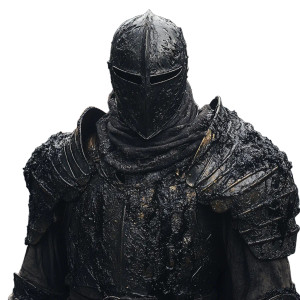 Melted Dark Knight Vinyl Car Decal Sticker – Waterproof & UV-Resistant 8"