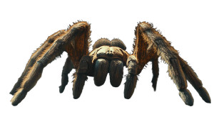 Giant Tarantula Horror Vinyl Car Decal Sticker – Waterproof & UV-Resistant 8"