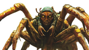 Anansi The Trickster V2 Vinyl Car Decal Sticker – Waterproof & UV-Resistant 8"