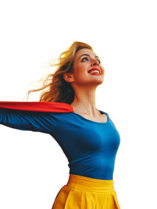 Heroic Woman Portrait Vinyl Car Decal Sticker – Waterproof & UV-Resistant 8" Heroic Woman Portrait Vinyl Car Decal Sticker – Waterproof & UV-Resistant 8"