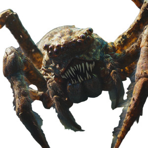 Giant Angry Sea Spider Vinyl Car Decal Sticker – Waterproof & UV-Resistant 8"