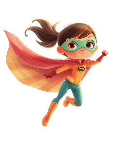 Cartoon Superhero Girl Vinyl Car Decal Sticker – Waterproof & UV-Resistant 8" Cartoon Superhero Girl Vinyl Car Decal Sticker – Waterproof & UV-Resistant 8"