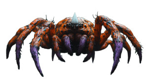 Predatory Spider Creature Vinyl Car Decal Sticker – Waterproof & UV-Resistant 8"