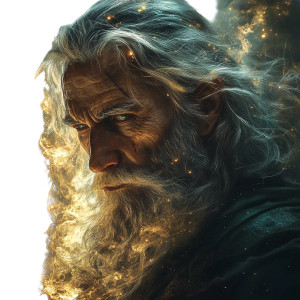 Mystical Libyan Warlock Vinyl Car Decal Sticker – Waterproof & UV-Resistant 8"