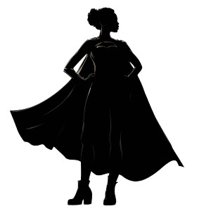Superwoman Silhouette V2 Vinyl Car Decal Sticker – Waterproof & UV-Resistant 8"