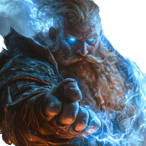 Divine Dwarf Beard Vinyl Car Decal Sticker – Waterproof & UV-Resistant 8"