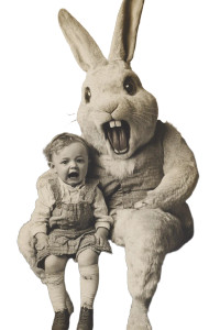Scary Easter Bunny Vinyl Car Decal Sticker – Waterproof & UV-Resistant 8" Scary Easter Bunny Vinyl Car Decal Sticker – Waterproof & UV-Resistant 8"
