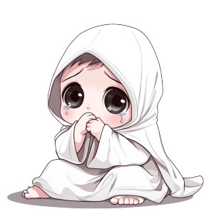 Anime Baby Crying Vinyl Car Decal Sticker – Waterproof & UV-Resistant 8" Anime Baby Crying Vinyl Car Decal Sticker – Waterproof & UV-Resistant 8"