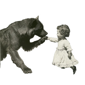 Child With Werewolf Vinyl Car Decal Sticker – Waterproof & UV-Resistant 8"