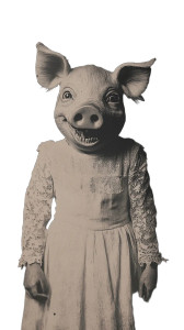 Eerie Pig Figure Vinyl Car Decal Sticker – Waterproof & UV-Resistant 8" Eerie Pig Figure Vinyl Car Decal Sticker – Waterproof & UV-Resistant 8"