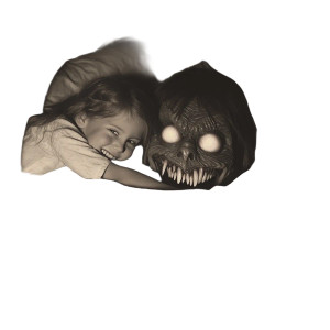 Creepy Bed Scene Vinyl Car Decal Sticker – Waterproof & UV-Resistant 8" Creepy Bed Scene Vinyl Car Decal Sticker – Waterproof & UV-Resistant 8"