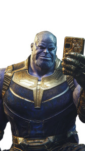 Thanos Selfie Vinyl Car Decal Sticker – Waterproof & UV-Resistant 8"