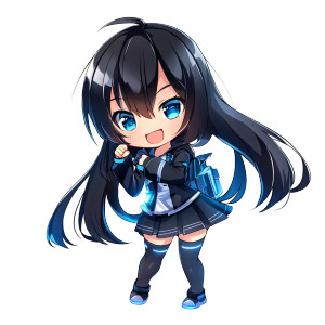 Hand On Chin Vinyl Car Decal Sticker – Waterproof & UV-Resistant 8"