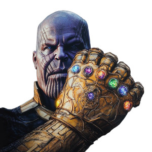 Thanos Infinity Gauntlet Vinyl Car Decal Sticker – Waterproof & UV-Resistant 8" Thanos Infinity Gauntlet Vinyl Car Decal Sticker – Waterproof & UV-Resistant 8"