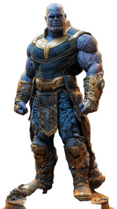 Thanos Fighter Vinyl Car Decal Sticker – Waterproof & UV-Resistant 8"