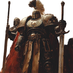 Gothic Roman Space Marines Vinyl Car Decal Sticker – Waterproof & UV-Resistant 8"