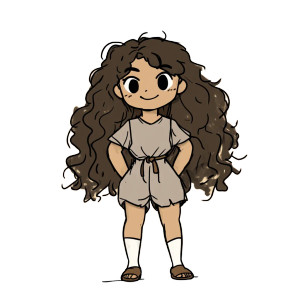 Curly-Haired Girl V2 Vinyl Car Decal Sticker – Waterproof & UV-Resistant 8" Curly-Haired Girl V2 Vinyl Car Decal Sticker – Waterproof & UV-Resistant 8"