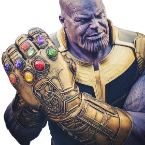Thanos Snap Vinyl Car Decal Sticker – Waterproof & UV-Resistant 8"