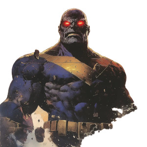 Darkseid On Apokolips Vinyl Car Decal Sticker – Waterproof & UV-Resistant 8"