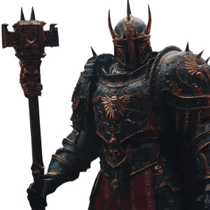 Templar Knight Battle Vinyl Car Decal Sticker – Waterproof & UV-Resistant 8"