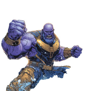 Atlas Vs Thanos Vinyl Car Decal Sticker – Waterproof & UV-Resistant 8"