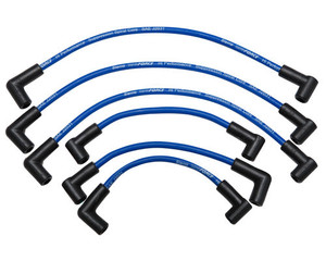 Sierra Marine Spark Plug Wire Set 18-8833-1 Marine Series; Blue; 8 Millimeter; Silicone Jacket; Kevlar Core; Fits Mercruiser Stern Drive/Marine Power Engines Sierra Marine Spark Plug Wire Set 18-8833-1 Marine Series; Blue; 8 Millimeter; Silicone Jacket; Kevlar Core; Fits Mercruiser Stern Drive/Marine Power Engines