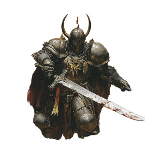 Valiant Knight Vinyl Car Decal Sticker – Waterproof & UV-Resistant 8"