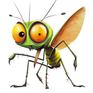 Evil Game Insect Vinyl Car Decal Sticker – Waterproof & UV-Resistant 8"