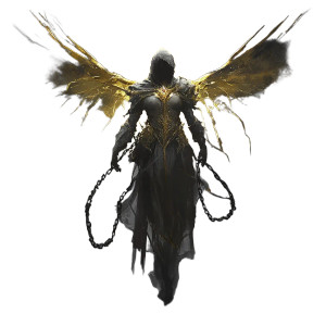 Fallen Celestial Being V2 Vinyl Car Decal Sticker – Waterproof & UV-Resistant 8"