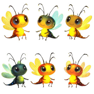 Colorful Pixar Fireflies Vinyl Car Decal Sticker – Waterproof & UV-Resistant 8" Colorful Pixar Fireflies Vinyl Car Decal Sticker – Waterproof & UV-Resistant 8"
