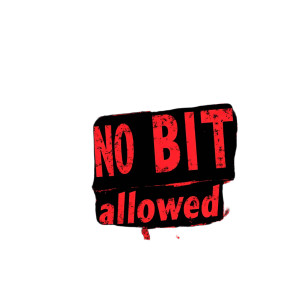 No Bit Allowed Vinyl Car Decal Sticker – Waterproof & UV-Resistant 8" No Bit Allowed Vinyl Car Decal Sticker – Waterproof & UV-Resistant 8"