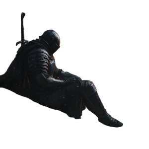 Dark Souls Knight V9 Vinyl Car Decal Sticker – Waterproof & UV-Resistant 8"