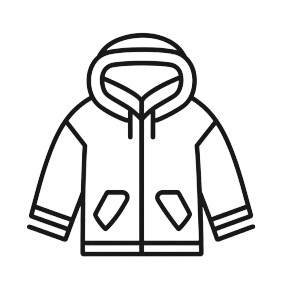 No Jacket Symbol Vinyl Car Decal Sticker – Waterproof & UV-Resistant 8"