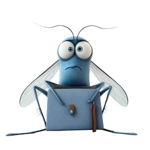 Sad Corporate Mosquito Vinyl Car Decal Sticker – Waterproof & UV-Resistant 8" Sad Corporate Mosquito Vinyl Car Decal Sticker – Waterproof & UV-Resistant 8"