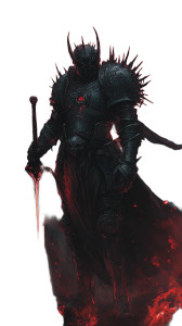 Dark Fantasy Warrior V12 Vinyl Car Decal Sticker – Waterproof & UV-Resistant 8"