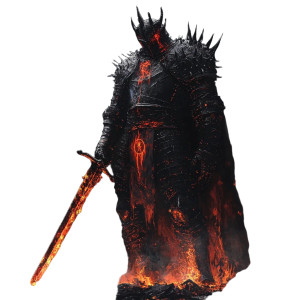 Colossal Spiked Warrior Vinyl Car Decal Sticker – Waterproof & UV-Resistant 8"