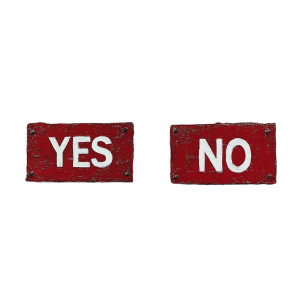 Red Bricks Signs Vinyl Car Decal Sticker – Waterproof & UV-Resistant 8"