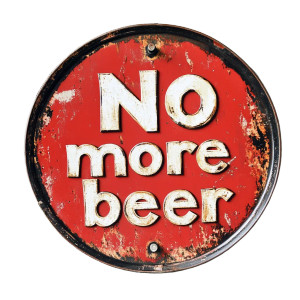 No More Beer Vinyl Car Decal Sticker – Waterproof & UV-Resistant 8" No More Beer Vinyl Car Decal Sticker – Waterproof & UV-Resistant 8"