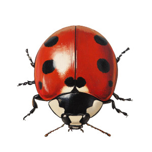 Ladybug Vinyl Car Decal Sticker – Waterproof & UV-Resistant 8" Ladybug Vinyl Car Decal Sticker – Waterproof & UV-Resistant 8"