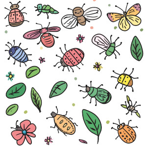 Bug Doodle Sticker Vinyl Car Decal Sticker – Waterproof & UV-Resistant 8" Bug Doodle Sticker Vinyl Car Decal Sticker – Waterproof & UV-Resistant 8"