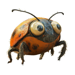 Dung Beetle Vinyl Car Decal Sticker – Waterproof & UV-Resistant 8"