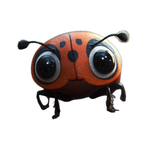 Scary Cute Bug Vinyl Car Decal Sticker – Waterproof & UV-Resistant 8"