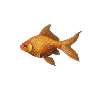 Swimming Goldfish Vinyl Car Decal Sticker – Waterproof & UV-Resistant 8" Swimming Goldfish Vinyl Car Decal Sticker – Waterproof & UV-Resistant 8"