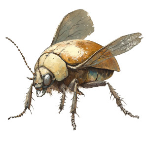 Ancient Cockchafer Vinyl Car Decal Sticker – Waterproof & UV-Resistant 8" Ancient Cockchafer Vinyl Car Decal Sticker – Waterproof & UV-Resistant 8"