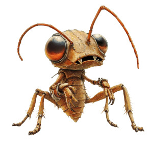 Anthropomorphic Ant Vinyl Car Decal Sticker – Waterproof & UV-Resistant 8" Anthropomorphic Ant Vinyl Car Decal Sticker – Waterproof & UV-Resistant 8"