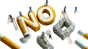 No Smoking Poster V3 Vinyl Car Decal Sticker – Waterproof & UV-Resistant 8"