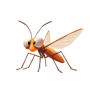 Cartoon Mosquito Vinyl Car Decal Sticker – Waterproof & UV-Resistant 8" Cartoon Mosquito Vinyl Car Decal Sticker – Waterproof & UV-Resistant 8"