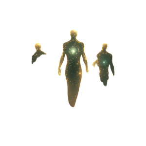 Star Light Beings Vinyl Car Decal Sticker – Waterproof & UV-Resistant 8"