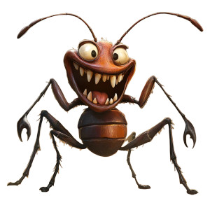 Proud Ant Vinyl Car Decal Sticker – Waterproof & UV-Resistant 8"